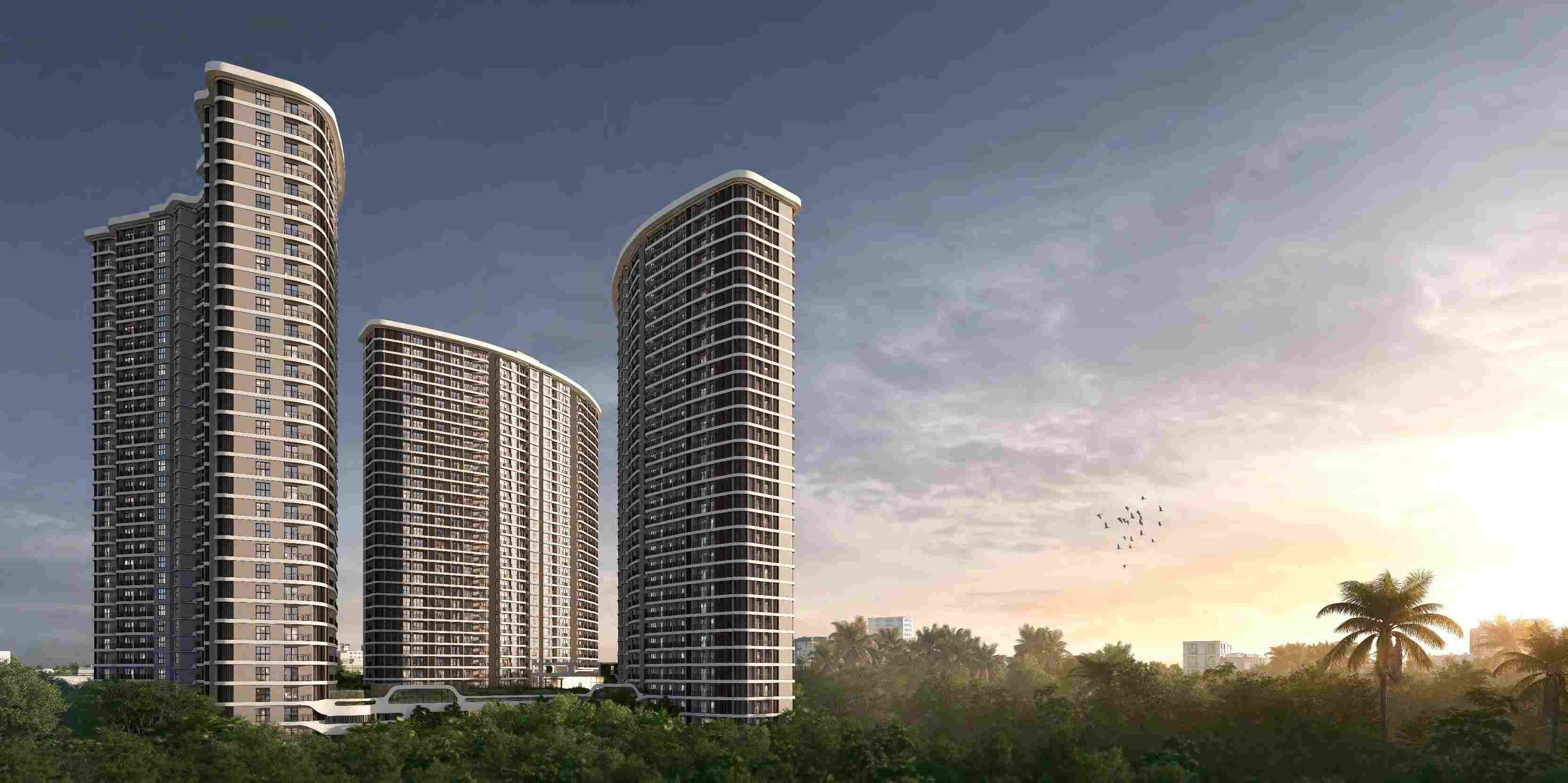 Luxury apartment in Kolkata by AV Realco