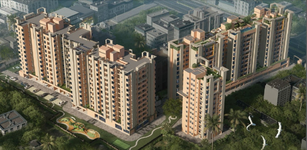 Luxury apartment in Kolkata by AV Realco
