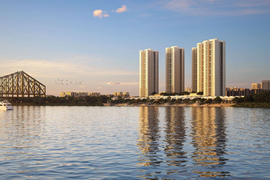 Gallery Image SANSARA | Discover Sansara, the tallest riverfront luxury residences, a first-ever in Howrah, offering breath-taking views of the Ganges. With the iconic Howrah bridge as the backdrop, Sansara is a perfect union of nature, family-centric spaces and community living. Here, luxury with simplicity seamlessly weave a haven for its discerning residents.

It’s not just a place to live – it’s a world of its own.

A world where breathtaking residences are perfectly complemented by state-of-the-art recreational fa |SANSARA starting on 2.83 Cr |SANSARA available 3 ,4 BHK Apartments, 5 BHK & Duplex Option Available | SANSARA at Golabari, Howrah, West Bengal, Kolkata | Upcoming residential projects near Golabari, Howrah, West Bengal | Top Real Estate Projects in Golabari, Howrah, West Bengal Kolkata | SANSARA | 3 ,4 BHK Apartments, 5 BHK & Duplex Option Available Luxury apartment in Kolkata by AV Realco | Apartments for sale Golabari, Howrah, West Bengal in Kolkata | Best real estate consultant in Kolkata | AV Realco, real estate consultants Kolkata, luxury apartments Kolkata, affordable housing Kolkata, real estate projects Kolkata, Affordable housing in Kolkata, Budget flats in Kolkata, 1 BHK apartments in Kolkata, Small apartments for sale in Kolkata, Flats under ₹50 lakh in Kolkata, Compact homes in Kolkata