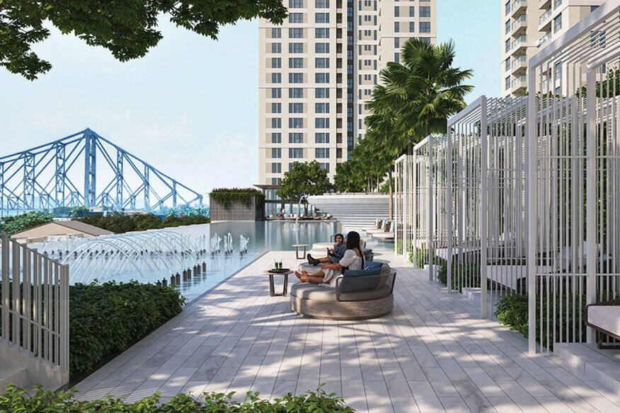 Gallery Image SANSARA | Discover Sansara, the tallest riverfront luxury residences, a first-ever in Howrah, offering breath-taking views of the Ganges. With the iconic Howrah bridge as the backdrop, Sansara is a perfect union of nature, family-centric spaces and community living. Here, luxury with simplicity seamlessly weave a haven for its discerning residents.

It’s not just a place to live – it’s a world of its own.

A world where breathtaking residences are perfectly complemented by state-of-the-art recreational fa |SANSARA starting on 2.83 Cr |SANSARA available 3 ,4 BHK Apartments, 5 BHK & Duplex Option Available | SANSARA at Golabari, Howrah, West Bengal, Kolkata | Upcoming residential projects near Golabari, Howrah, West Bengal | Top Real Estate Projects in Golabari, Howrah, West Bengal Kolkata | SANSARA | 3 ,4 BHK Apartments, 5 BHK & Duplex Option Available Luxury apartment in Kolkata by AV Realco | Apartments for sale Golabari, Howrah, West Bengal in Kolkata | Best real estate consultant in Kolkata | AV Realco, real estate consultants Kolkata, luxury apartments Kolkata, affordable housing Kolkata, real estate projects Kolkata, Affordable housing in Kolkata, Budget flats in Kolkata, 1 BHK apartments in Kolkata, Small apartments for sale in Kolkata, Flats under ₹50 lakh in Kolkata, Compact homes in Kolkata